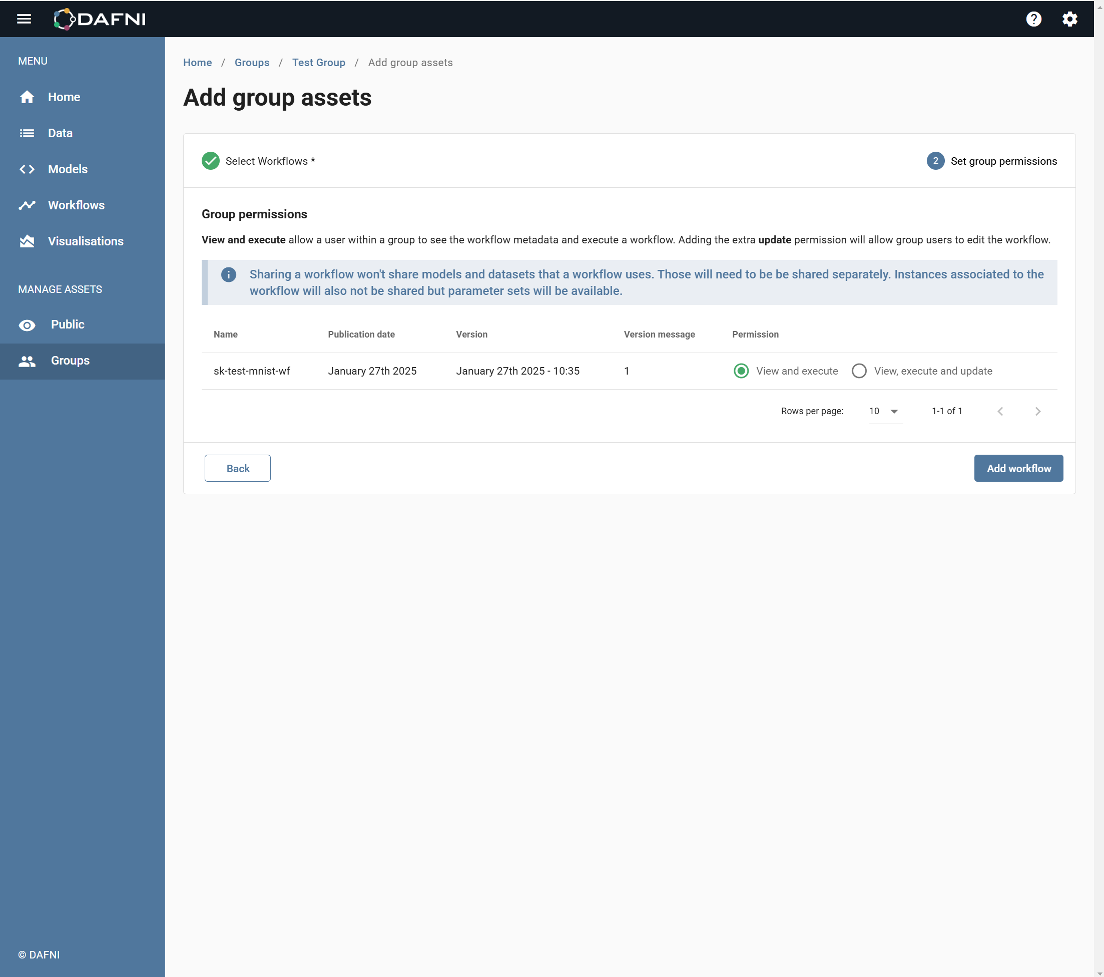 Group Creation